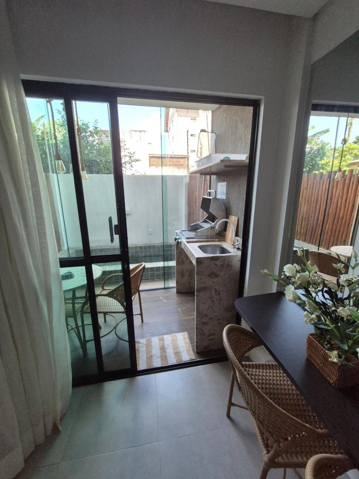 Flat Zero7 Villa Del Porto Com Piscina Privativa - ปอร์โต จิ กาลินญาส ภายนอก รูปภาพ
